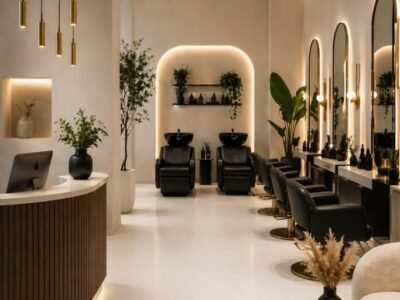 Salon de coiffure locks à l’ambiance minimaliste… Salon de coiffure locks à l’ambiance minimaliste…